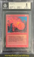 MTG Limited Edition Alpha 1993 Fireball BGS 8.0Q++ NM/MT Old School 93/94