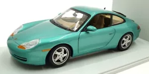 UT Models 1/18 Scale Diecast 27901 - Porsche 911 (996) Coupe - Met Green - Picture 1 of 5
