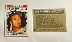 2021 TOPPS X MICKEY MANTLE COLLECTION YANKEES #23 - 1961 ALL-STAR - FREE SHIP - Picture 1 of 1