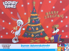 Socken Adventskalender Looney tunes Damen 35-41, 12 Paar (Sneaker/Socken)
