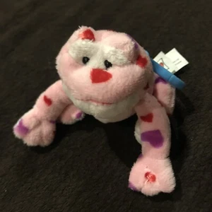 Ganz Kinz Klip ~ LOVE FROG ~ hearts ~ (WE000402) NO CODE approx 4" with Clip - Picture 1 of 1