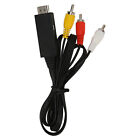 AV To HD Cable 3.3ft Flexible Easy To Use Plug And Play To HD Multimedia