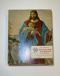 NEW Tuco Vintage 1961 Picture Puzzle Good Shepard Christian Religious Unopened - Picture 1 of 6