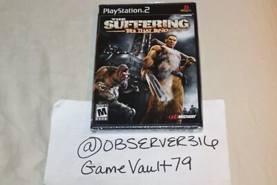 Suffering: Ties That Bind (Sony PlayStation 2, 2005) PS2 NEW SEALED - Image 1 of 4