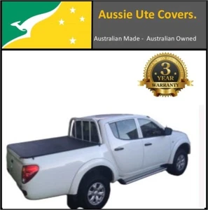 Tonneau Cover ClipOn For Mitsubishi MN Triton Dual Cab Ute Oct 09-Jun15 loadrest - Picture 1 of 3