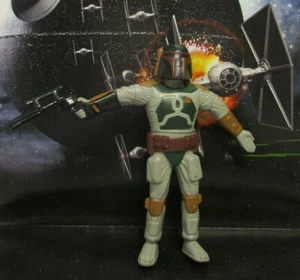 1994  JusToys Star Wars Bend-Ems BOBA FETT Loose & Complete Figure - Imagen 1 de 2