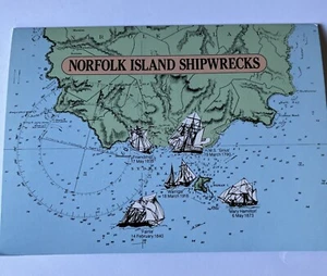 1982 Norfolk Island Mint Stamps Presentation Pack - Shipwrecks - Picture 1 of 6