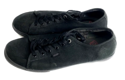 Vintage Vans Black Suede Waffle Sole Women Size 10 - Image 1 of 4