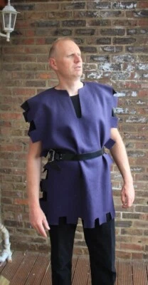 Woolen Medieval CAPE Mittelalte LARP halloween Goth Robin Hood - Image 1 of 3