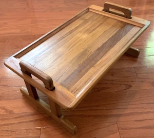 Vintage MCM Dansk Teak Breakfast Tray Laptop - Picture 1 of 10