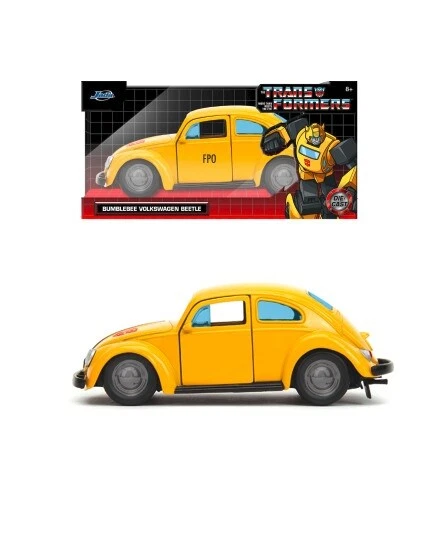 Jadatoys 253112012 - 1/32 Transformers Bumblebee VW Maggiolino - Nuovo - Immagine 1 di 1