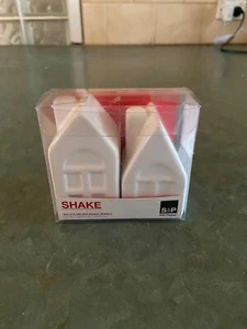 S&P Shake House Salt and Pepper Shakers - Picture 1 of 2