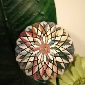 Beautiful 4" Handmade Japanese Temari Ball - Picture 1 of 4