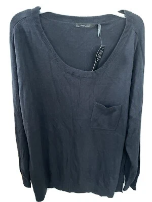 Suéter de moda para mujer Daisy Fuentes negro tacto suave XL NUEVO CON ETIQUETAS $54.00 Foto 1 de 4