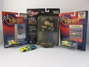 NASCAR Winner's Circle Dale Earnhardt 25th Anniversary Figure 3 Wrangler Cars  - Bild 1 von 12