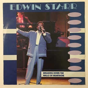 Edwin Starr Breaking Down The Walls Of Heartache 12 Inch Single UK Import 1990 - Picture 1 of 4