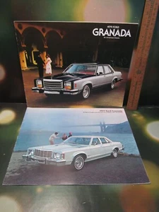 Ford 1977 1979 GRANADA Verkaufsprospekt Händlerkatalog original zweifarbig - Bild 1 von 8