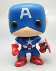 Funko Pop 2011 Captain America Bobble Head OOB Used No Box WITH SHIELD
