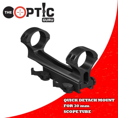 ATN Quick Detach Mount for 30mm Scope Tube, Black