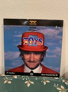 Special Wide Screen Edition TOYS Robin Williams LASERDISC 2-Disc SET VG+ Discs - Picture 1 of 4