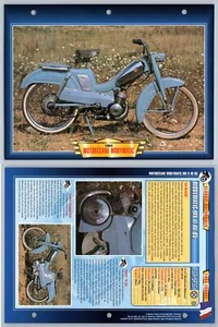 Motobecane Mobymatic - 1964 - Classic - Atlas Motorbike Fact File Card - Picture 1 of 1