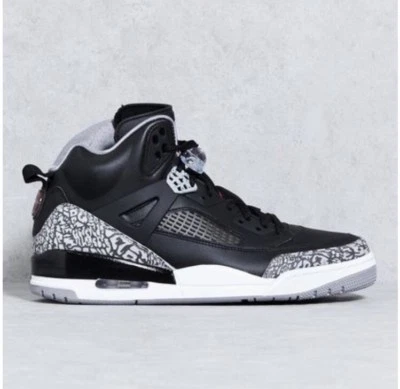 Nike Air Jordan Spizike OG Negro Cemento Gris Blanco Rojo 3 4 5 X 315371-034 Talla 9.5 Foto 1 de 4