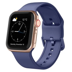 Cinturino Sport Compatibile con Cinturini Apple Watch 49mm 45mm 44mm 42mm Silicone Morbido... - Foto 1 di 7