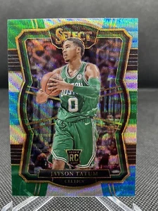 2017-18 Jayson Tatum #166 Select Premier Level Tri-Color Prizm Rookie RC - Bild 1 von 2