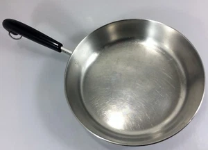 Revere Ware Skillet 9" Fry Pan Copper Clad Bottom No Lid Clinton IL USA  - Picture 1 of 4