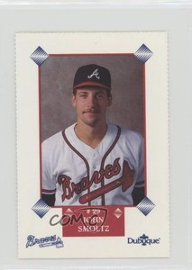 1991 Dubuque Atlanta Braves Team Photo Set John Smoltz #29 HOF