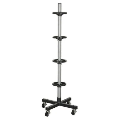 Sealey STR004 Wheel Storage Trolley 100kg Capacity - Image 1 of 3