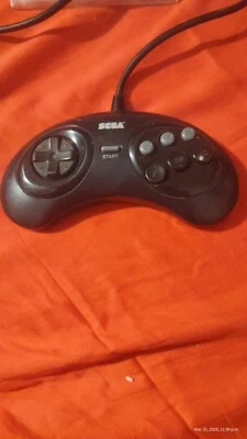 Official Sega Genesis Controller Original 6 Button Remote Gamepad Paddle OEM - Image 1 of 2