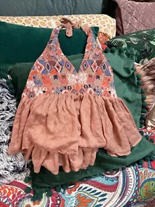 Free People XS Halter Top - Picture 1 of 3