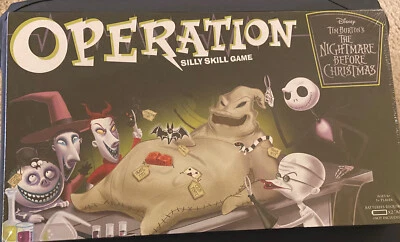 Operation The Nightmare Before Christmas Board Game Oogie Boogie Halloween NIB - Image 1 of 4