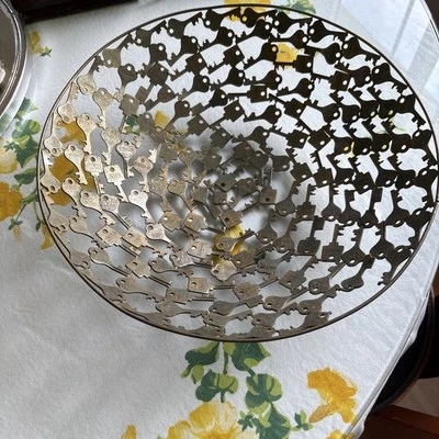 CUENCO DECORATIVO INDUSTRIAL HECHO DE LLAVES METAL RÚSTICO VINTAGE Foto 1 de 4