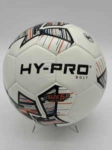 Hy-Pro Bolt Match Football Taglia 5 - P&P TRACCIATO GRATIS - NUOVO - Foto 1 di 7