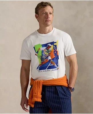 Polo Ralph Lauren Men's Short Sleeve US Open Tennis Classic Jersey T-Shirt XL  - Image 1 of 4