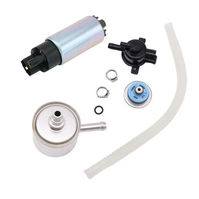 Bomba de combustible Fat Boy para Harley Davidson 2001-07 con regulador, carcasa y filtro de combustible Foto 1 de 4