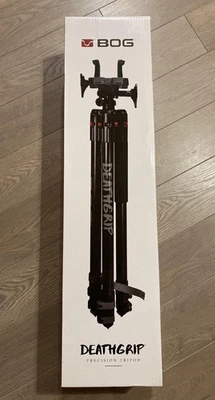 BOGgear Death Grip Clamping Shooting Durable Aluminum Tripod Black #1099442 USA