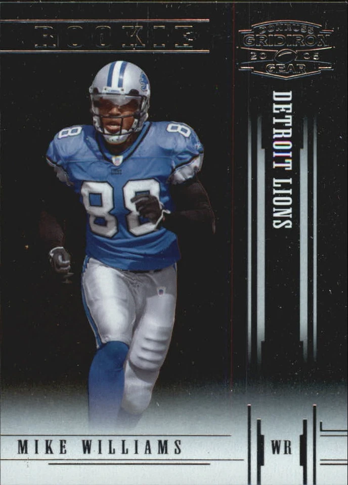 2005 Donruss Gridiron Gear #108 Mike Williams /399 - FB - Image 1 of 2