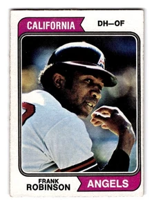 1974 Topps #55 Frank Robinson California Angels - Bild 1 von 2