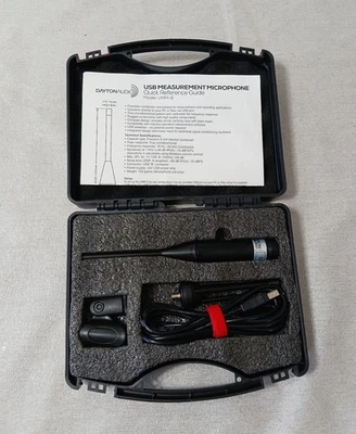 Dayton Audio UMM-6 USB Measurement Microphone - New OB - Image 1 of 4