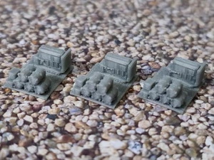 Diesel Generator Fuel Drums Crates Z Gauge 1:220 Scale Models Model Train - Picture 1 of 4