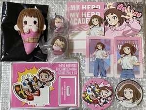 Conjunto de figuras de peluche My Hero Academia Uraraka Ochako colección de merchandising de anime - Imagen 1 de 1