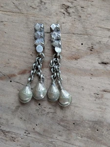 Vintage Kashmiri mehrsträngige Verbinder Paar (19471) - Bild 1 von 4