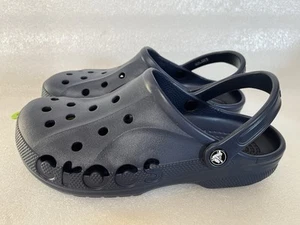 Crocs Adult Baya Clogs Navy Blue Marine Men’s 9 / Women’s 11 10126-410 New - Picture 1 of 16