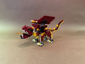 LEGO CREATOR 3in1: Mythical Creatures (31032) - 100% Complete With All 3 Manuals