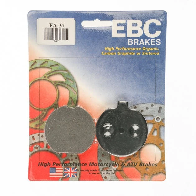 EBC Organic Brake Pads Rear #FA37 fits Kawasaki KZ750B/KZ650C/KZ1000B/KZ900B - Image 1 of 1