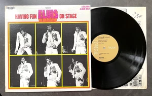 LP Elvis Presley - Having Fun With Elvis On Stage - US RCA - Picture 1 of 2