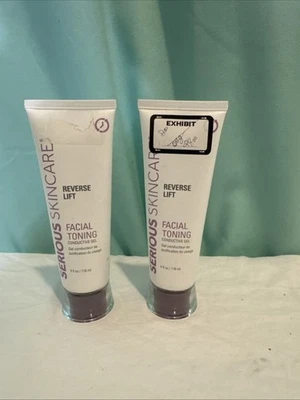 Gel conductor tonificante facial de elevación inversa Serious Skin Care 4 fl oz nuevo sellado Foto 1 de 4